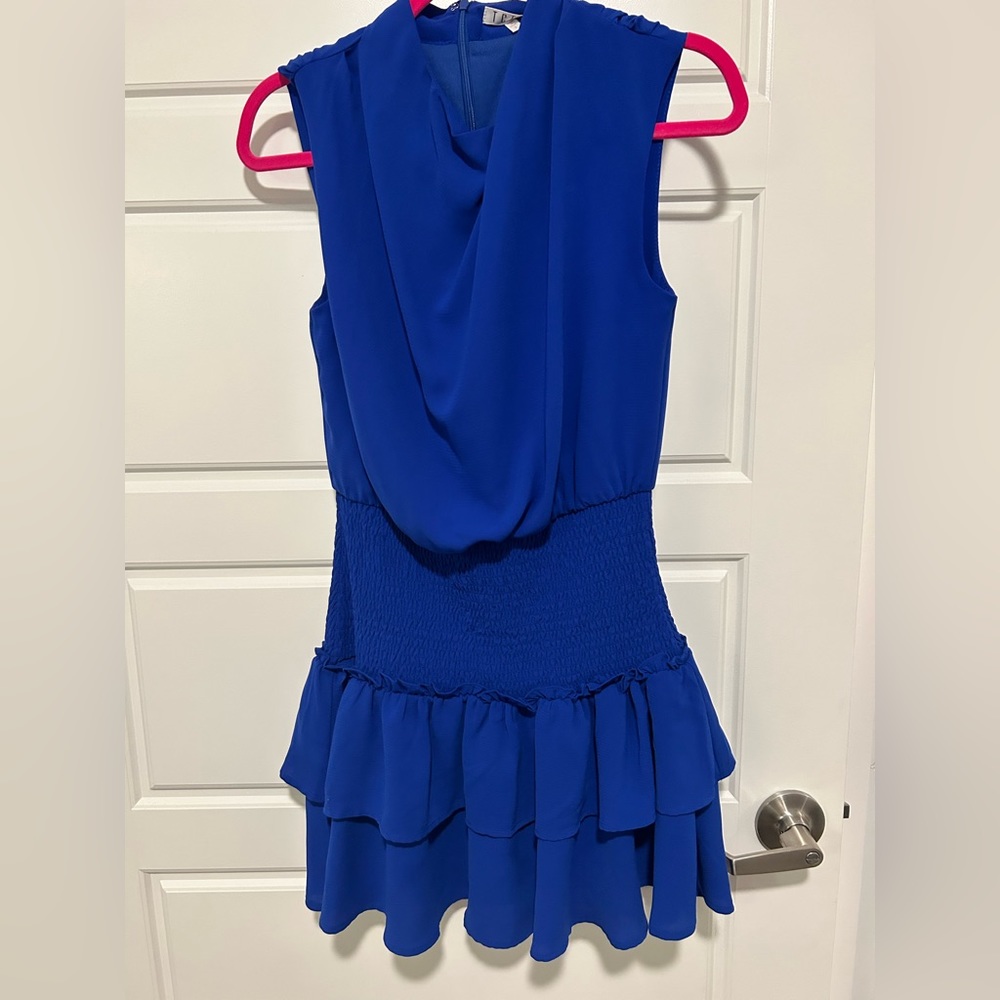 Royal blue dress